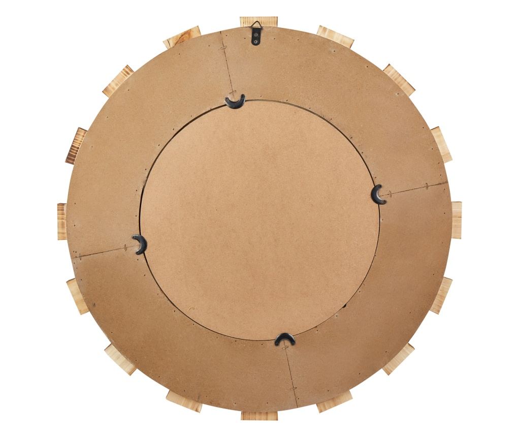 Falitükör ECATEPEC 66 cm 66 cm Barna - 4