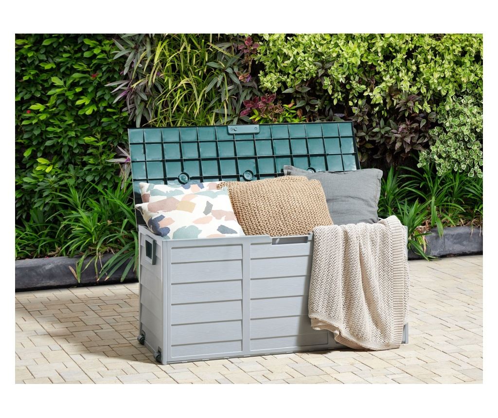 Párnatartó láda LOCARNO 112 cm 50 cm Zöld - 1