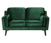 Kanapé 2 személyes LOKKA Bársony Smaragdzöld thumbnail 2