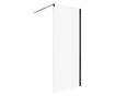 Zuhany paraván AHAUS 80 x 190 cm Fekete thumbnail 2