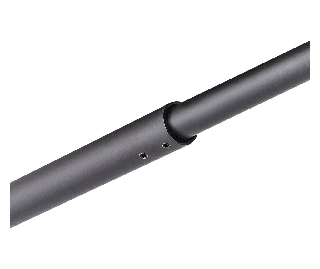 Zuhany paraván AHAUS 80 x 190 cm Fekete - 7