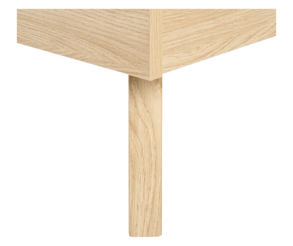 Ágy Rattan MONPAZIER 140 x 200 cm Világosbarna - 9