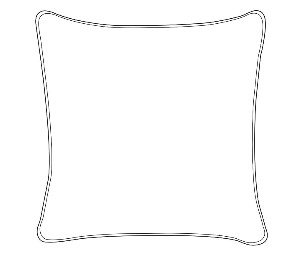 Kültéri díszpárna kétdarabos szettben CERIANA Állatmintás 45 x 45 cm Kék - 3