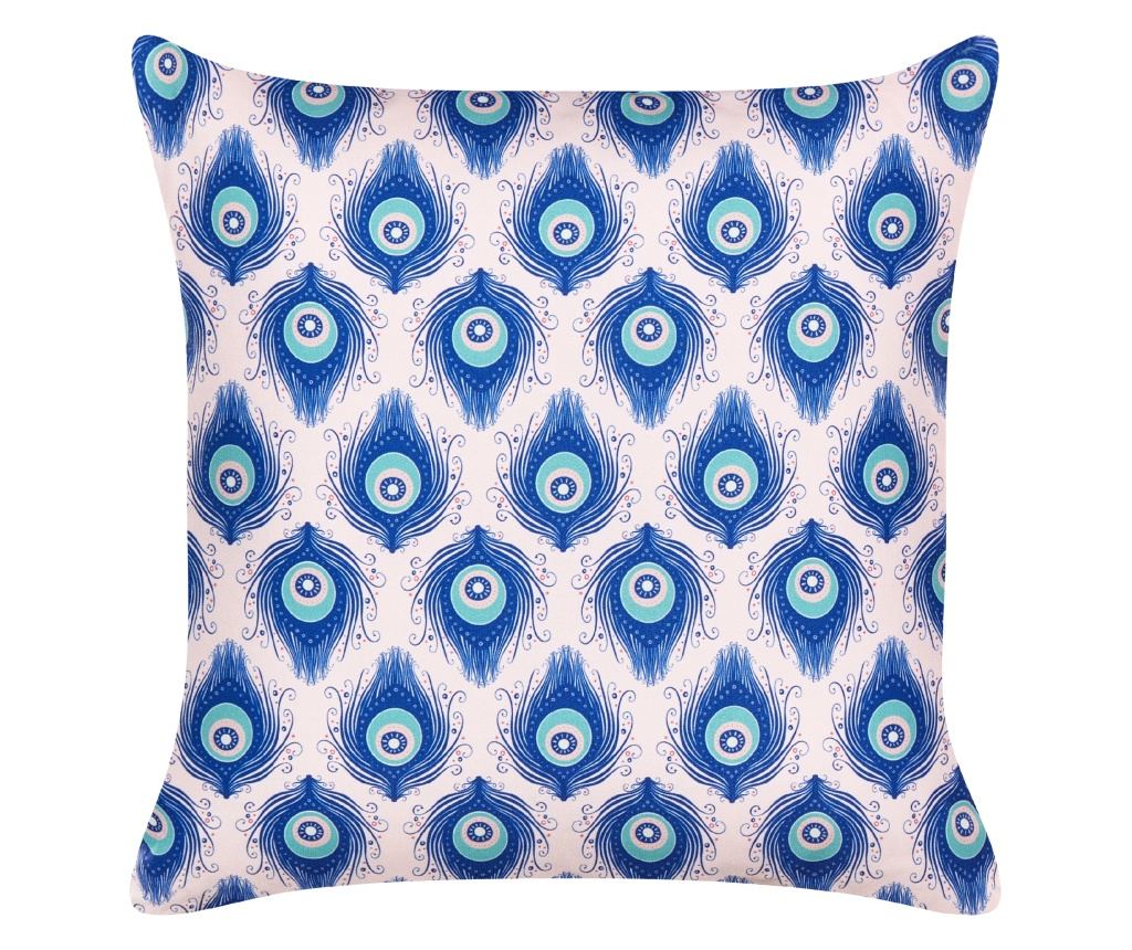 Kültéri díszpárna kétdarabos szettben CERIANA Állatmintás 45 x 45 cm Kék - 4