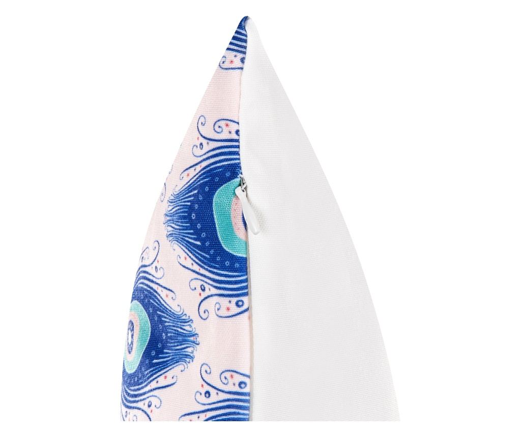 Kültéri díszpárna kétdarabos szettben CERIANA Állatmintás 45 x 45 cm Kék - 6