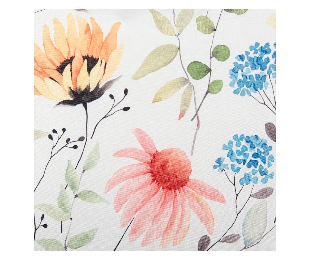 Kültéri díszpárna kétdarabos szettben MONESI Virágmintás 45 x 45 cm Színes - 7