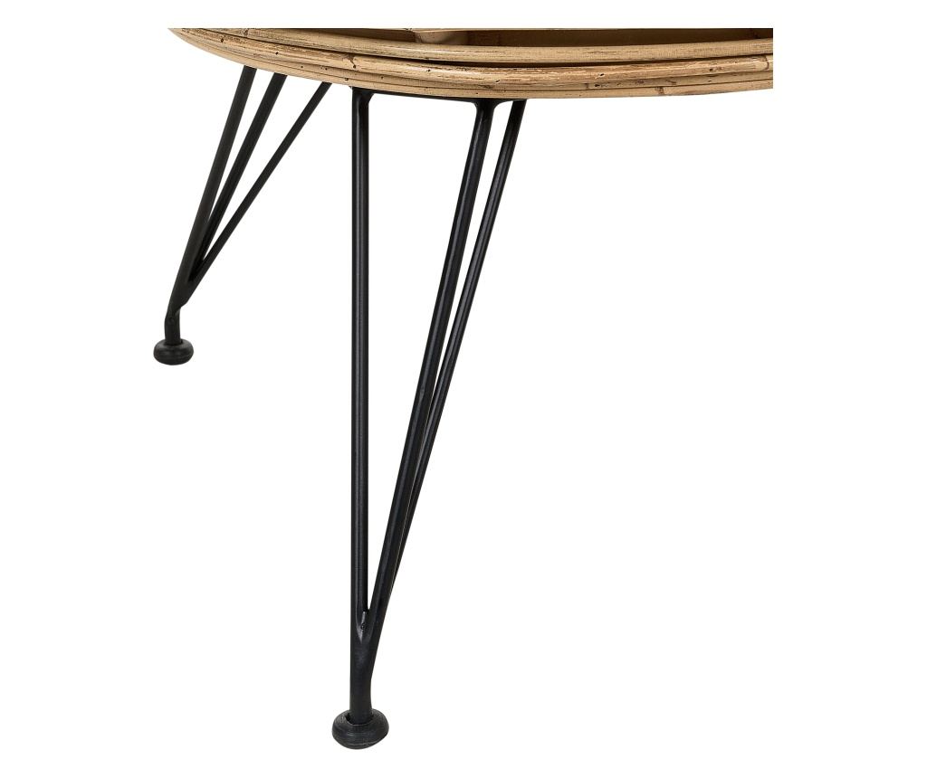 Kerti szék MARATEA Rattan Természetes - 7