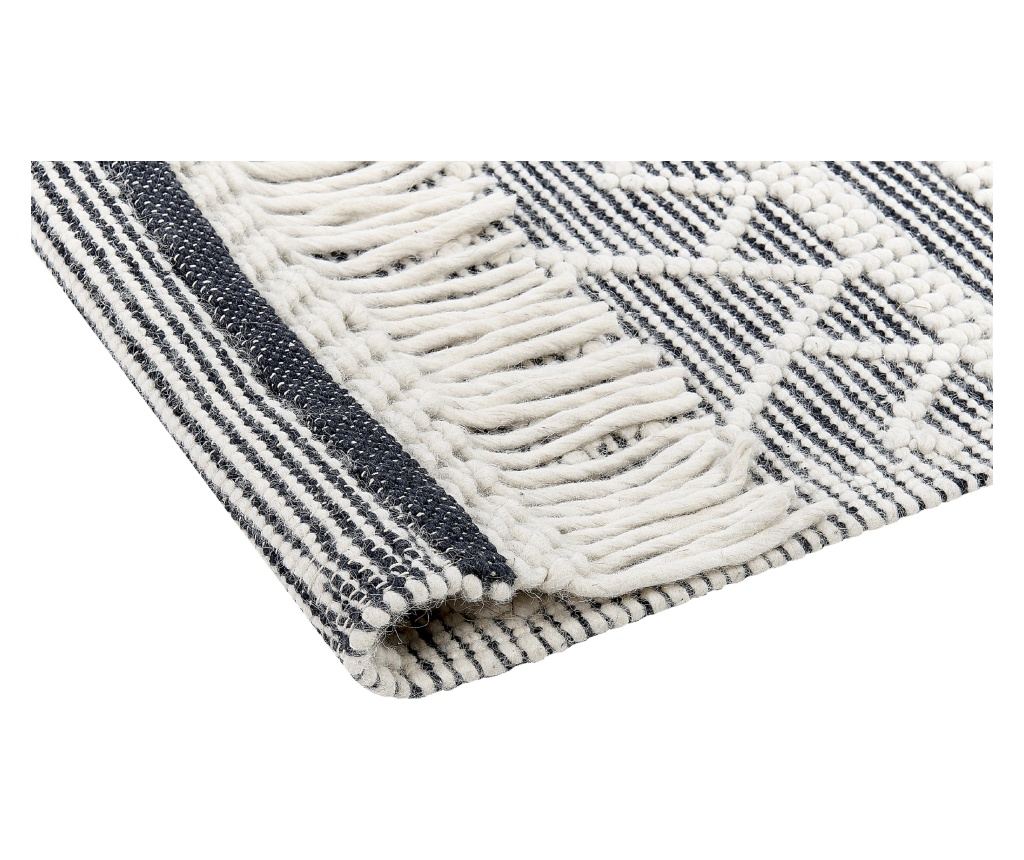 Szőnyeg TOPRAKKALE Szürke 160 x 230 cm Gyapjú - 6