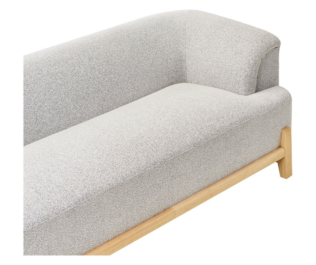 Kanapé 2 személyes ALNOR Világosszürke - 8