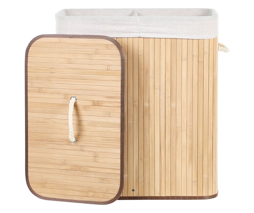 Kosár KANDY Bambusz Világosbarna 100 L - 5
