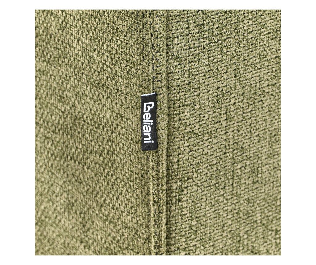 Sarok kanapéágy 3 személyes ROMEDAL II Sötétzöld Bal oldali - 10