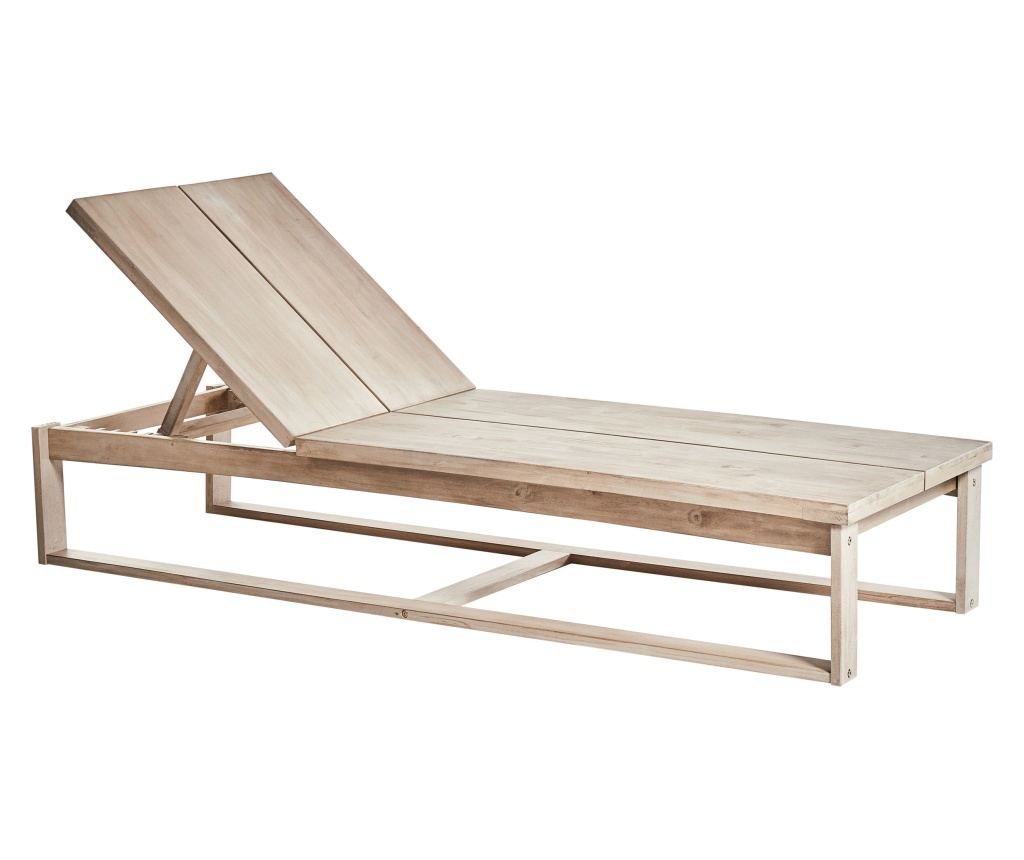 Napozóágy párnával AZZANELLO Akácfa Törtfehér - 5