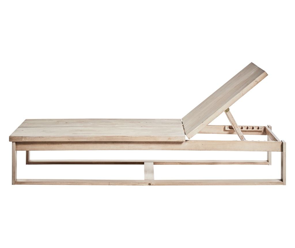 Napozóágy párnával AZZANELLO Akácfa Törtfehér - 6