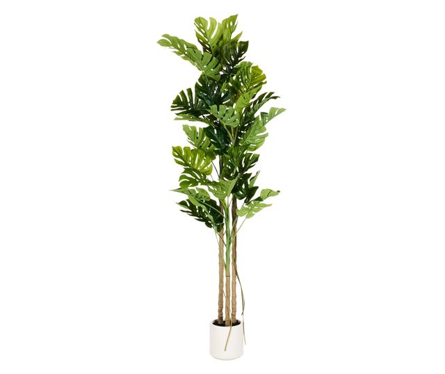 Artificial Monstera Plant 221 cm Green