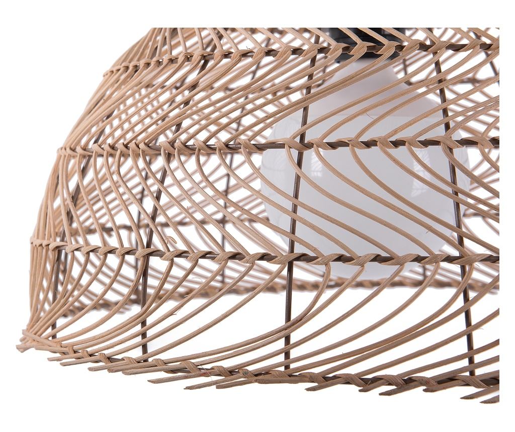 Függőlámpa SELENGE Rattan Világosbarna - 5