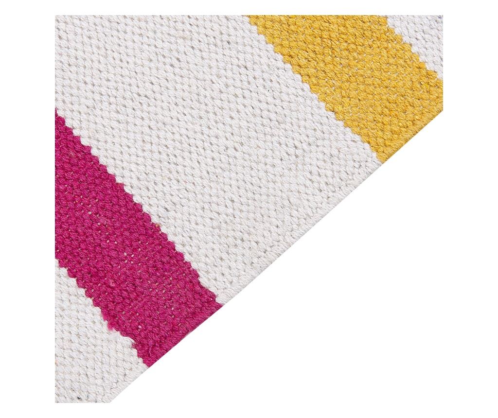 Szőnyeg HISARLI Színes 80 x 150 cm Pamut - 5