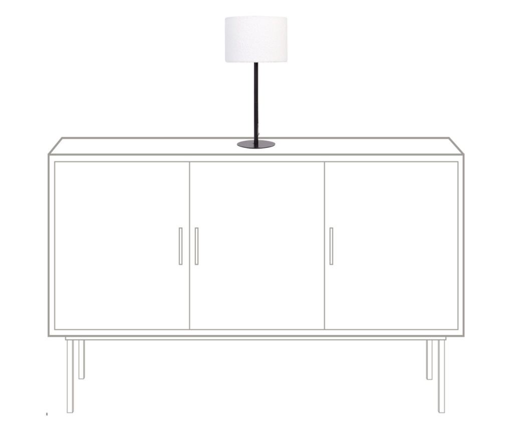 Asztali lámpa VINAZCO Buklé Fehér - 9