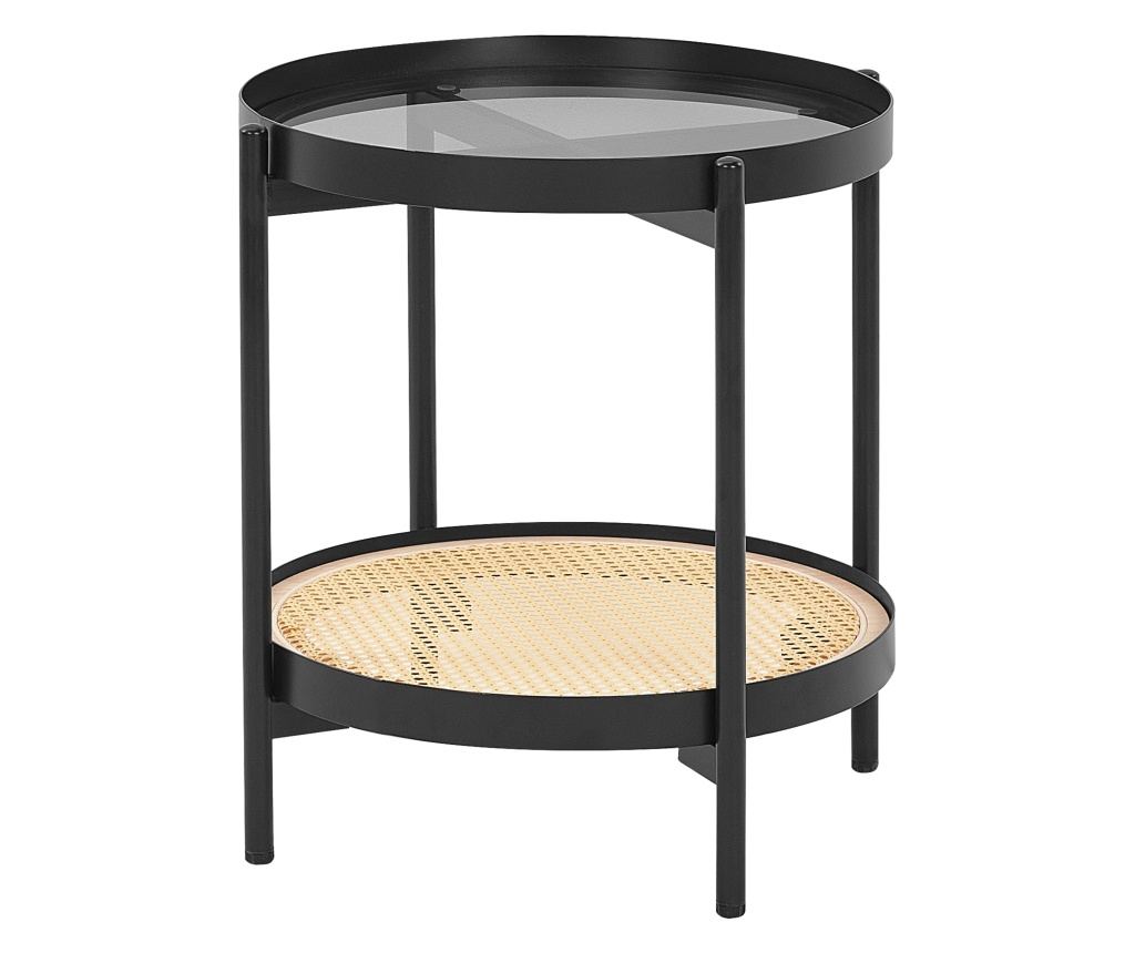 Kisasztal RENO Fém Fekete - 3