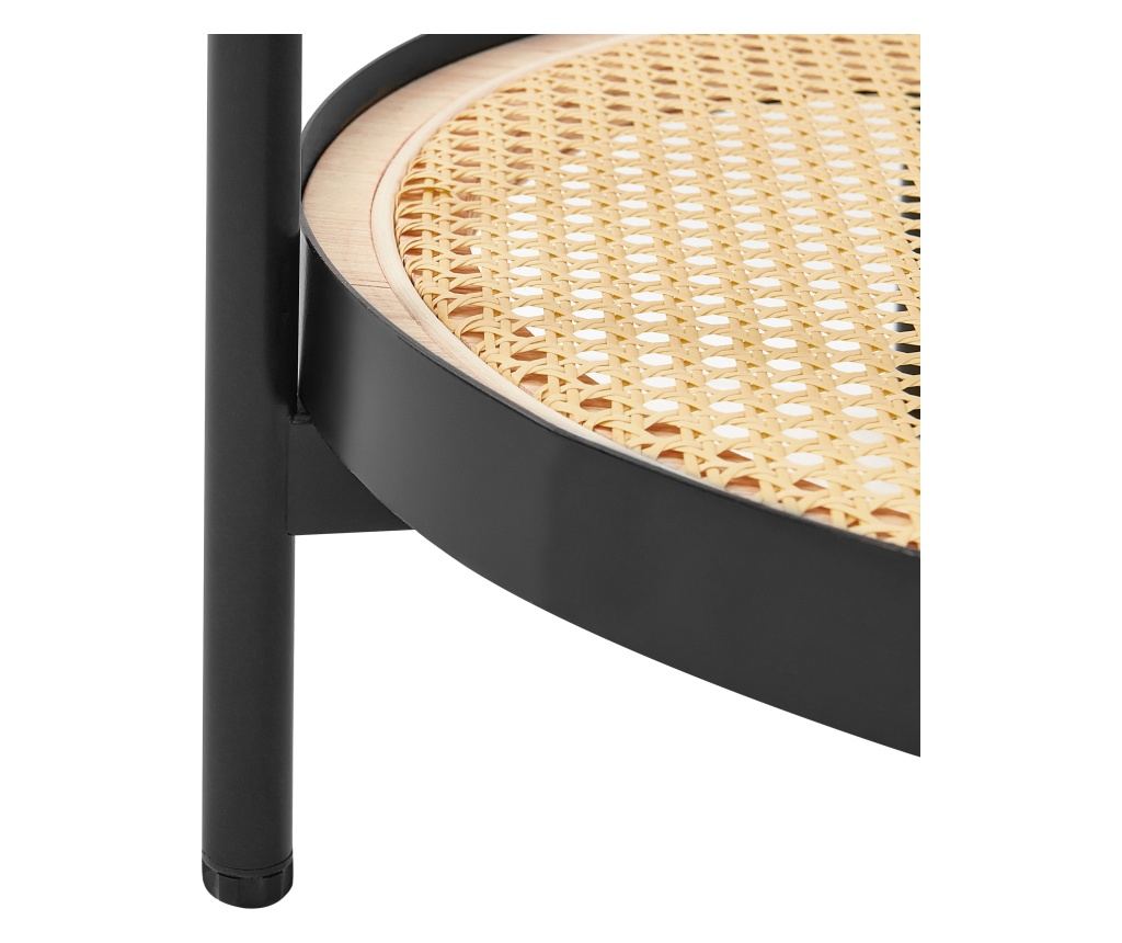 Kisasztal RENO Fém Fekete - 9