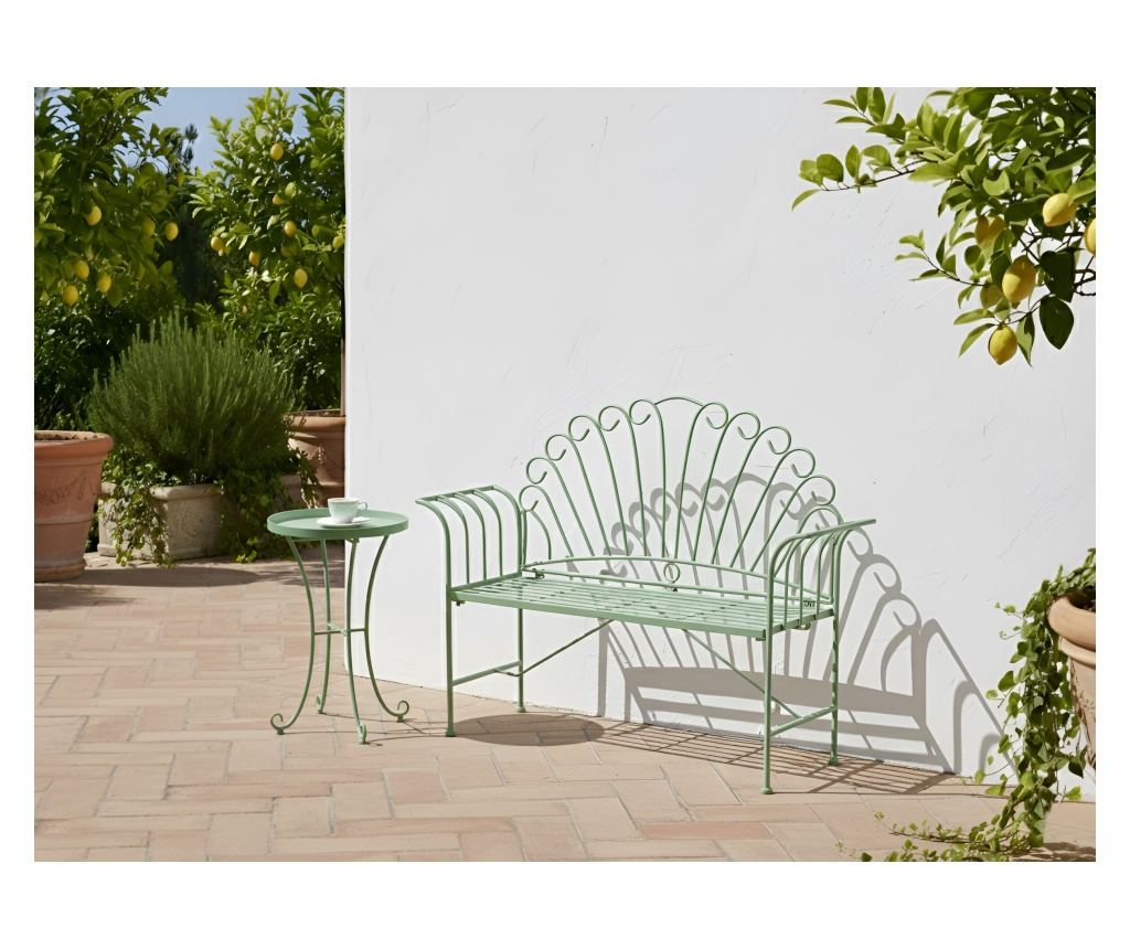 Bisztrószett CAVINIA Fém Zöld - 1