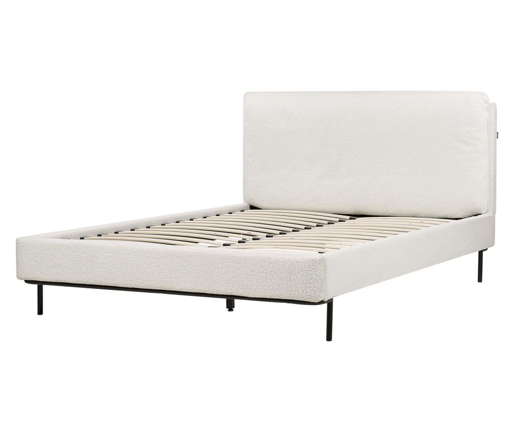 Ágy Buklé CORIO 140 x 200 cm Törtfehér - 5