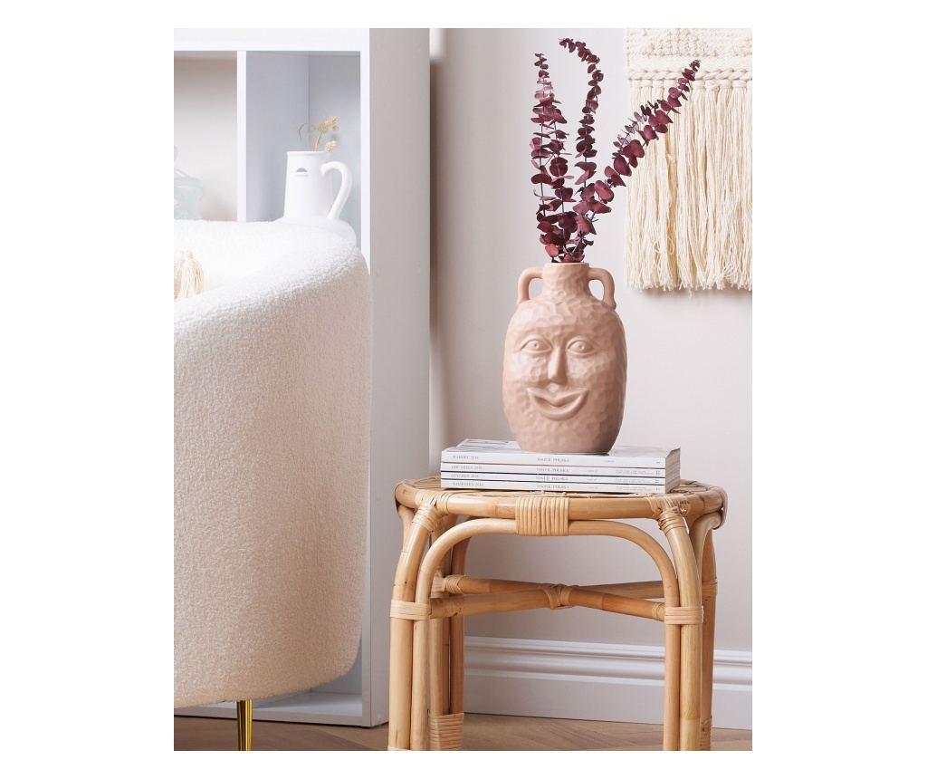 Virágtartó váza VERIA Kerámia 26 cm Homokbézs - 1