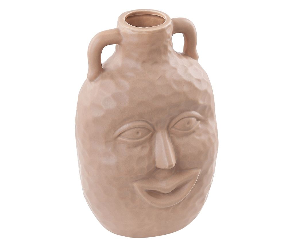 Virágtartó váza VERIA Kerámia 26 cm Homokbézs - 4