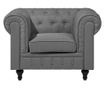 Fotel CHESTERFIELD Világosszürke thumbnail 4