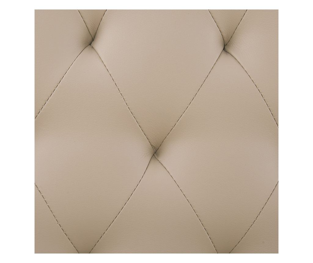 Ágy Műbőr ESSONNE 160 x 200 cm Bézs - 10