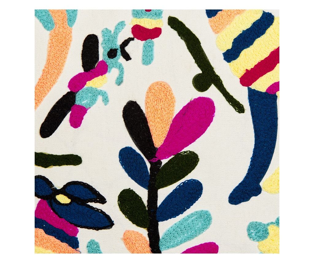 2 db díszpárna RAIGANJ Pamut 50 x 50 cm Színes Absztraktmintás - 7