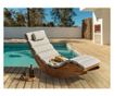 Kerti párna napozóágyhoz BRESCIA PREMIUM 180 x 60 cm Tópszín thumbnail 1