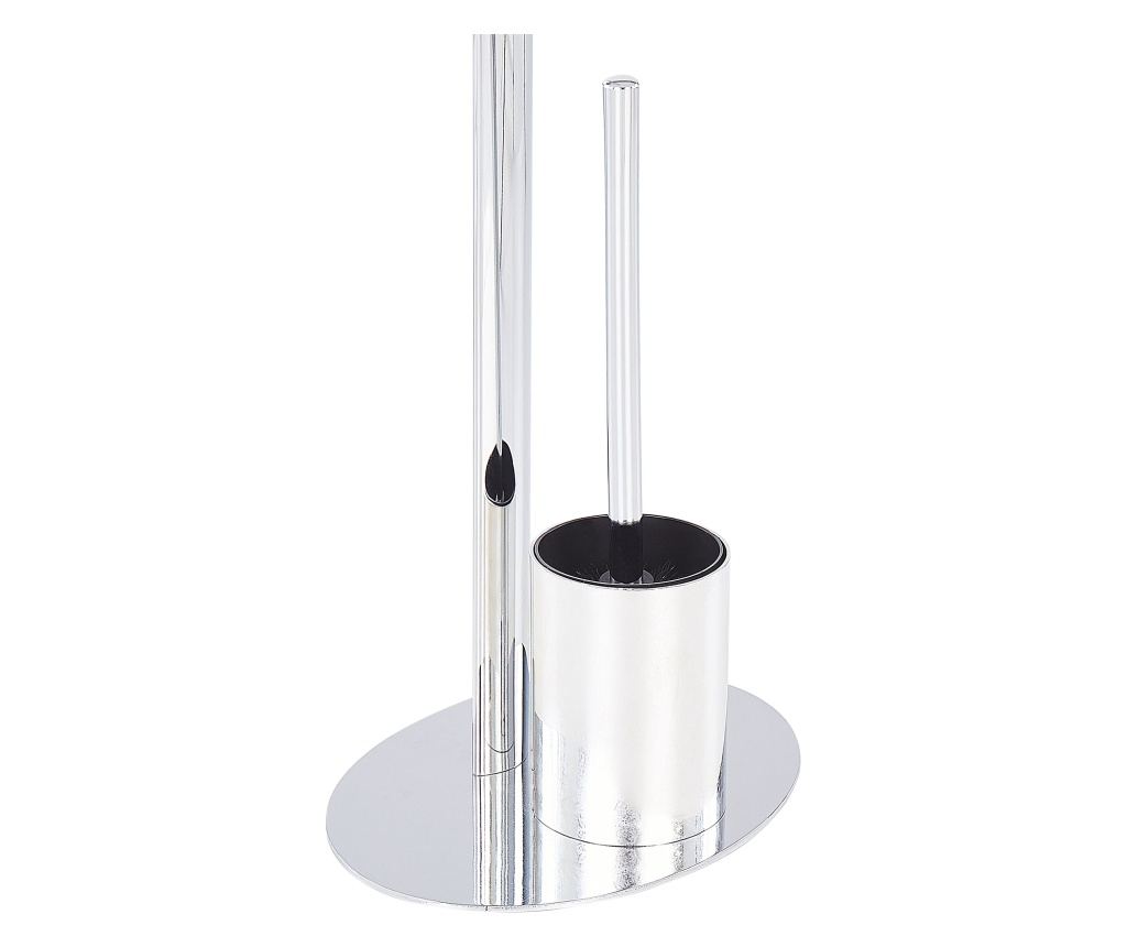WC-papír és kefe tartó SARTO Fém Ezüst - 5
