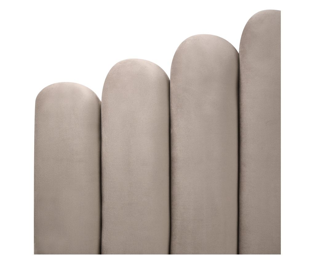 Ágy Bársony VINCENNES 160 x 200 cm Tópszín - 7