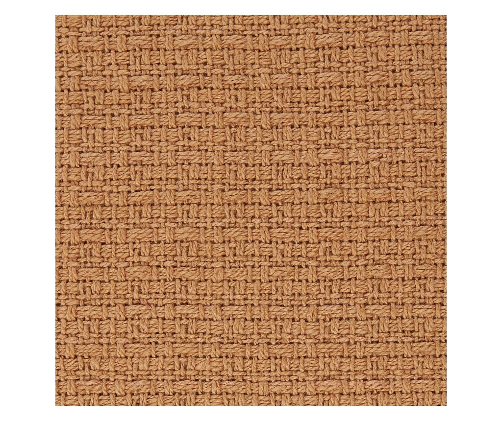 Ágytakaró YERBENT Pamut 220 x 240 cm Aranybarna - 5