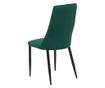 Étkezőszék kétdarabos szettben CLAYTON Bársony Smaragdzöld thumbnail 2