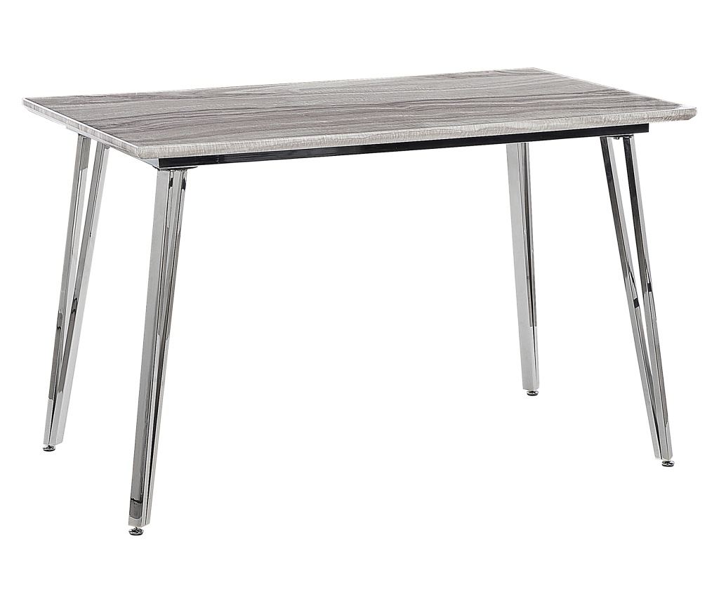 Étkezőasztal GREYTON Fehér 70 cm 120 cm - 2