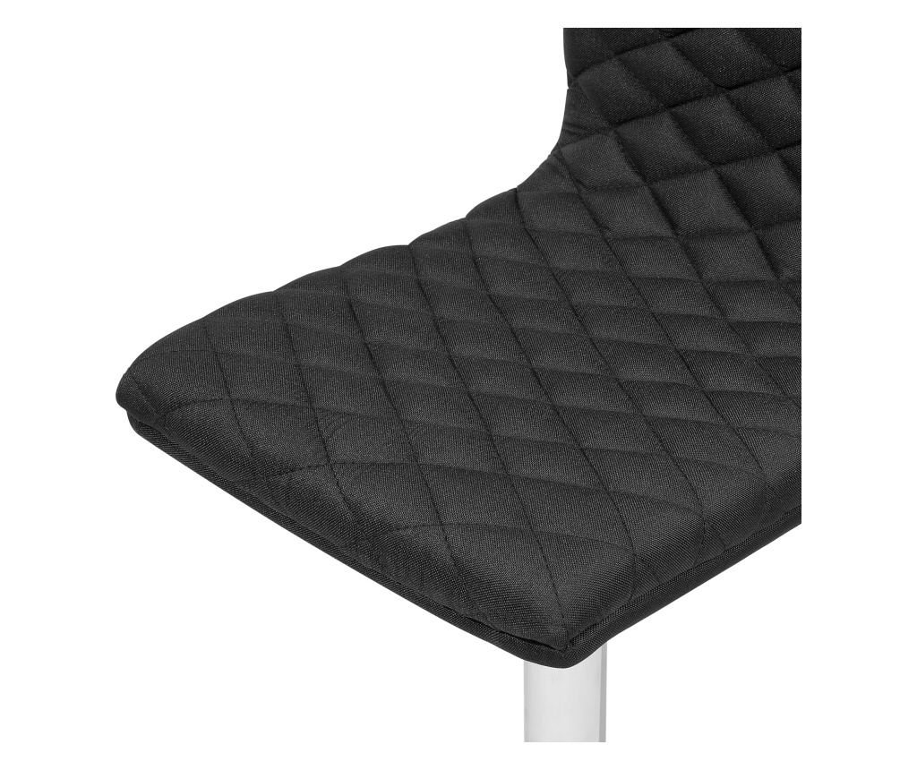 Bárszék kétdarabos szettben ORLANDO Fekete - 11