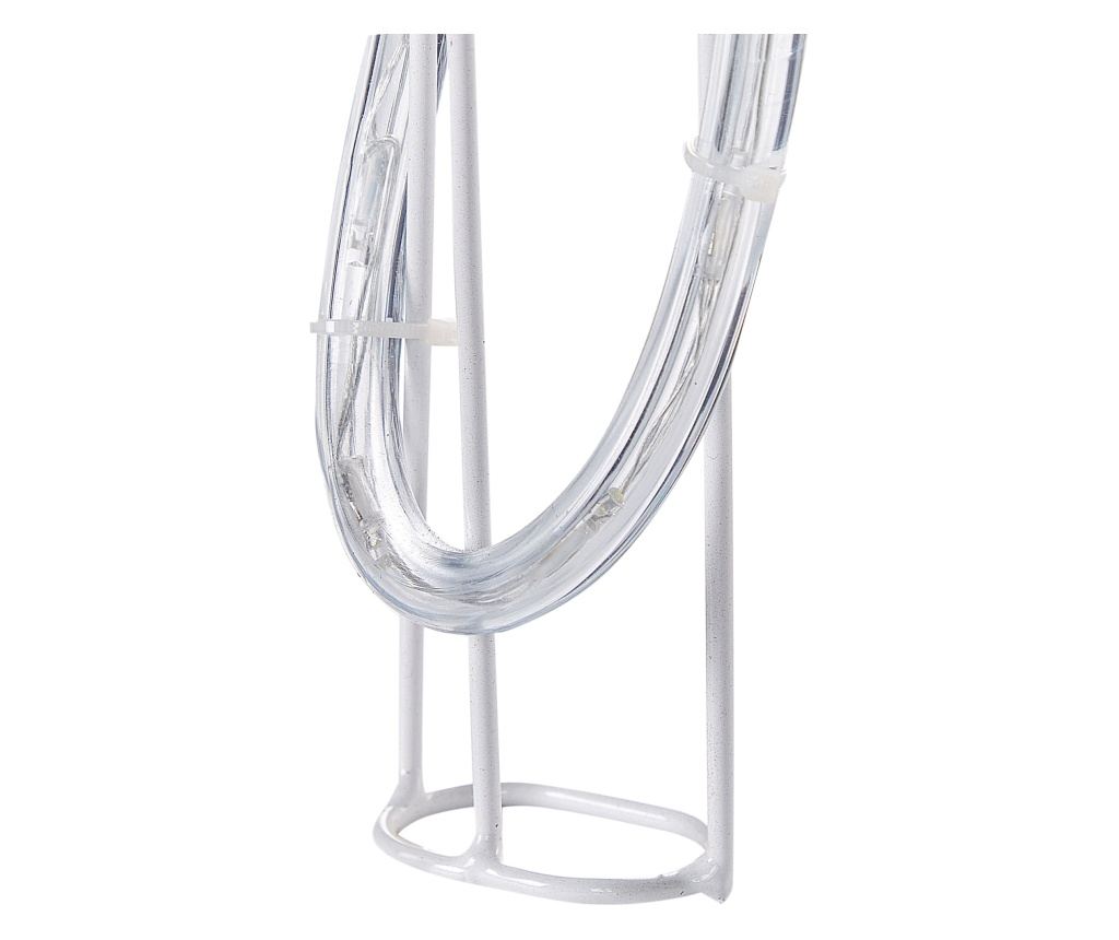 Kültéri dekoráció LED KRISTNES Mozgó őz 53 cm Fehér - 7