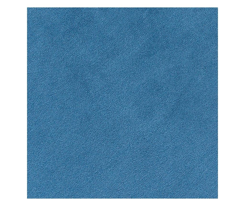 Tárolós ülőke NEELY Bársony Tengerészkék - 10