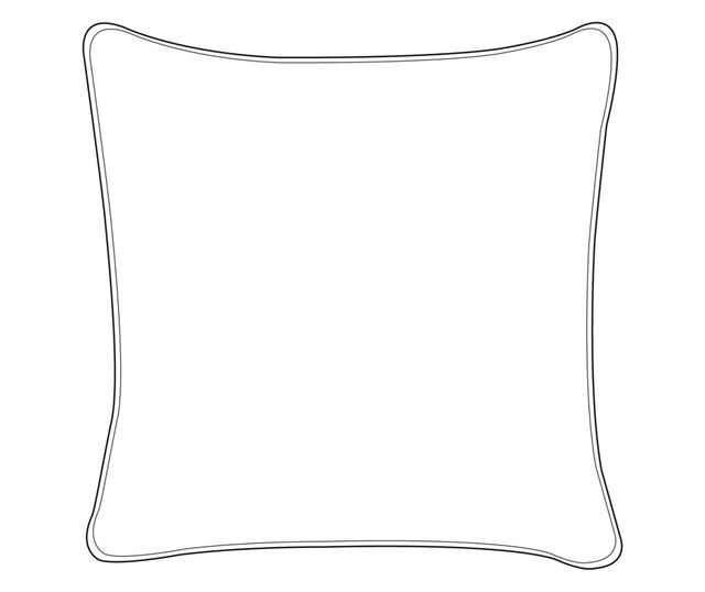 Set of 2 ORADEA Velvet Decorative Pillows 45 x 45 cm, Grey Animal Print