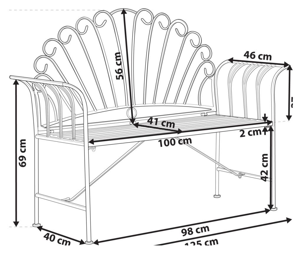 Bisztrószett CAVINIA Fém Zöld - 3