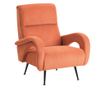 Fotel SVALOV Kordbársony Narancssárga thumbnail 4