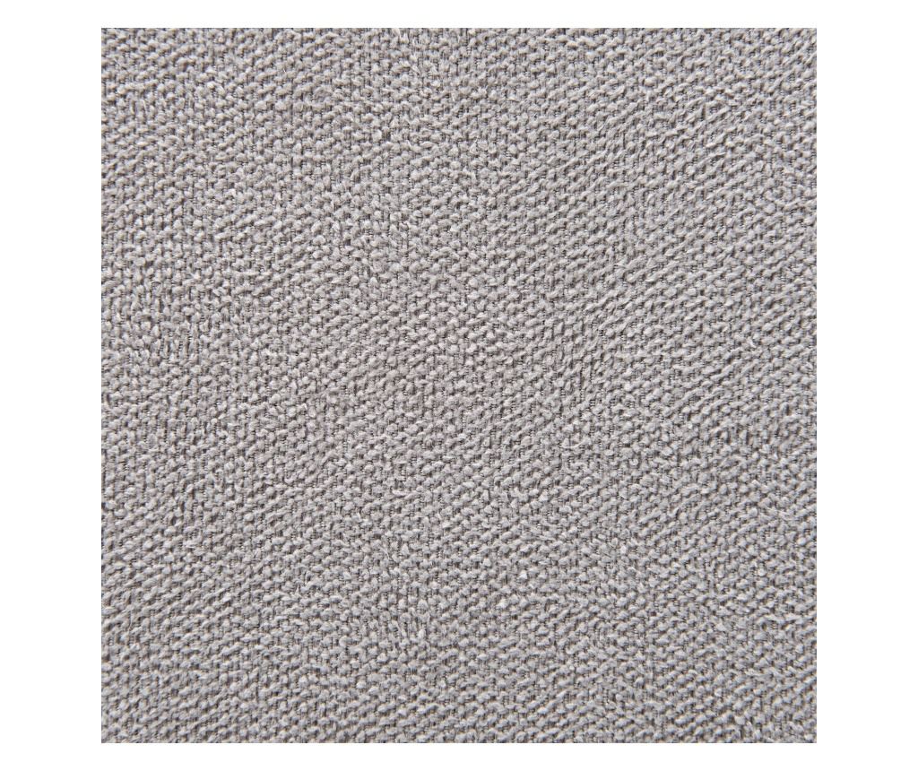 Ágy Zseníliaszövet TALENCE 180 x 200 cm Világosszürke - 9