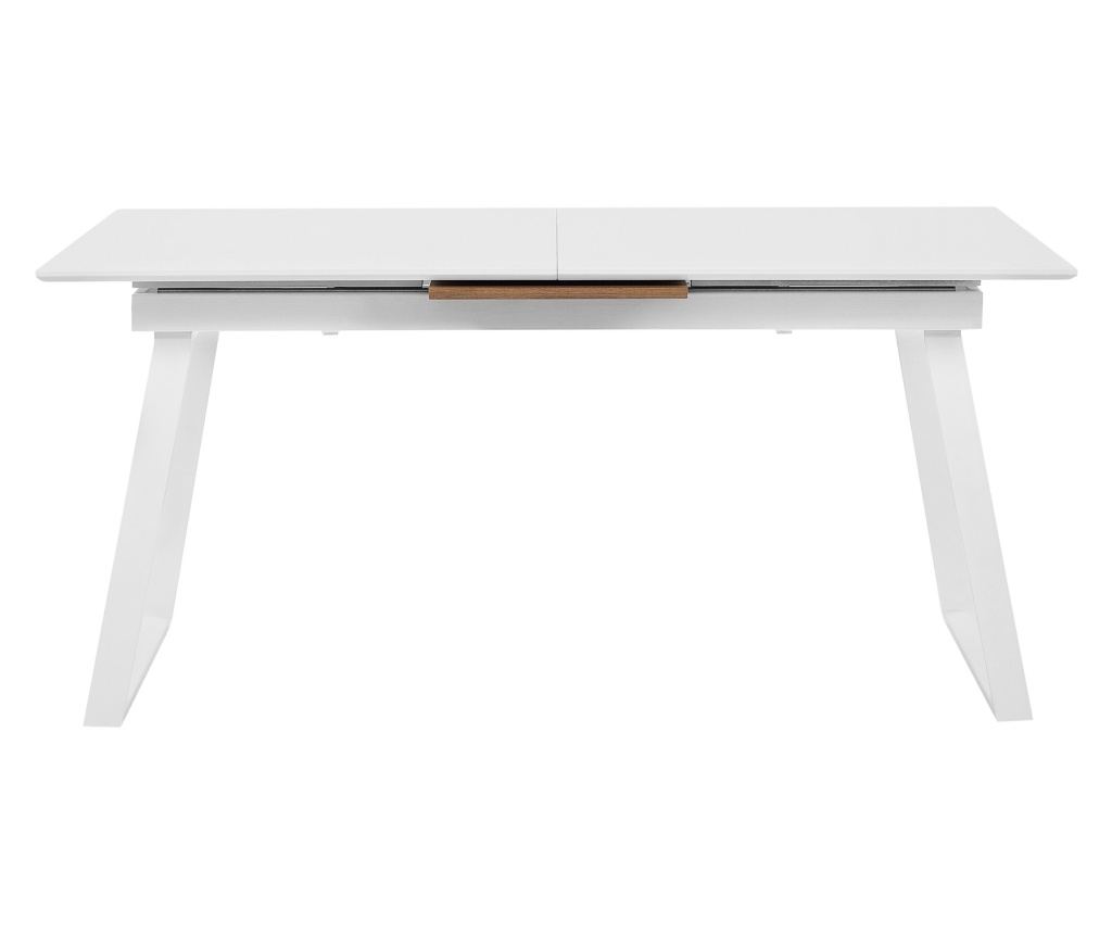 Kihúzható étkezőasztal KALUNA Fehér 90 cm 160/200 cm - 7