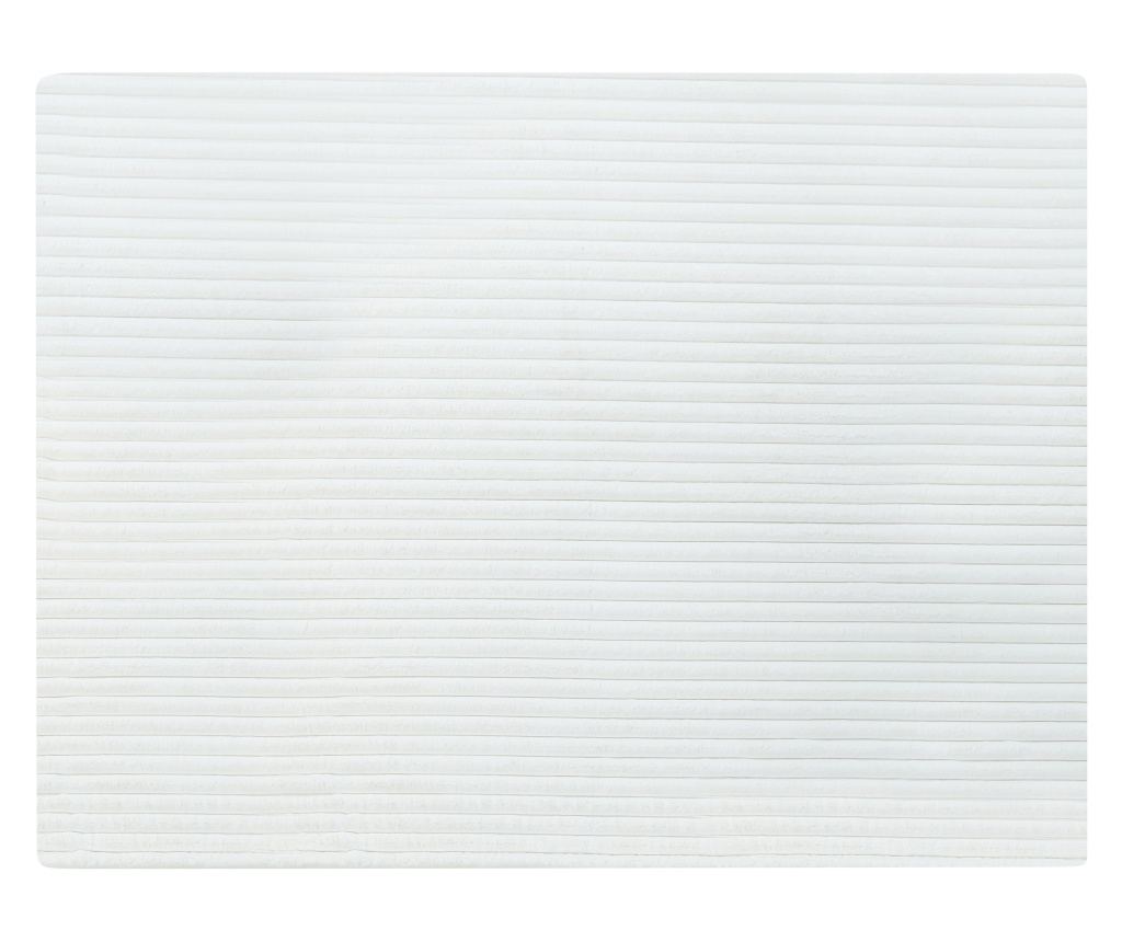 Ágytakaró RAKYA Műszőrme 150 x 200 cm Fehér - 4