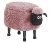 Állatos puff tárolóval SHEEP Rózsaszín Bárány thumbnail 2