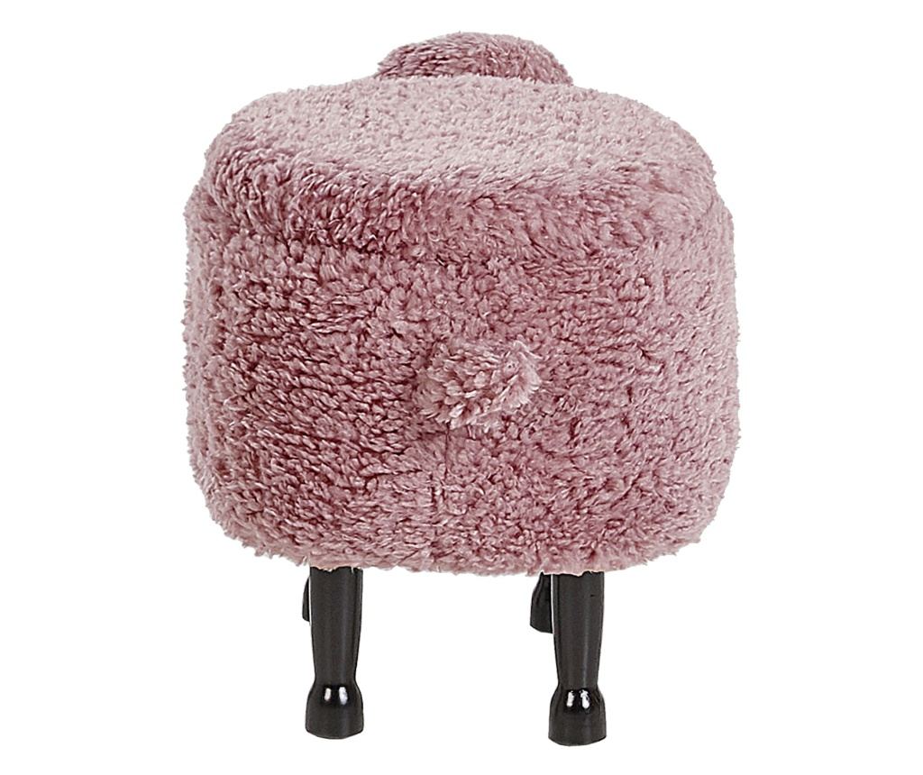 Állatos puff tárolóval SHEEP Rózsaszín Bárány - 6