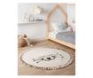 Gyerekszoba szőnyeg ETSERI Bézs ø 120 cm Pamut thumbnail 1