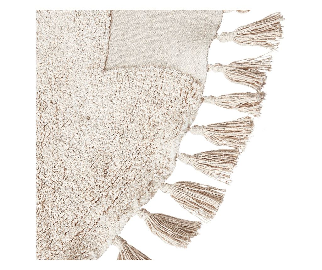 Gyerekszoba szőnyeg ETSERI Bézs ø 120 cm Pamut - 6