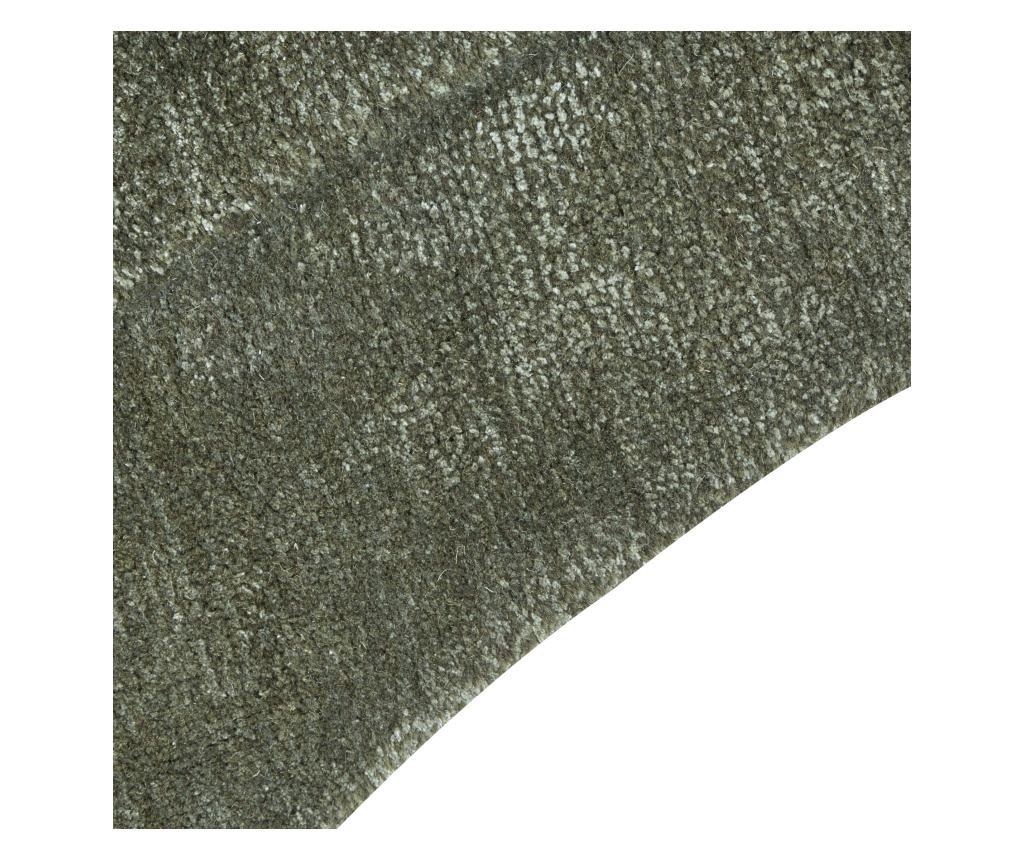 Szőnyeg MASSO Sötétzöld 160 x 230 cm Viszkóz - 6